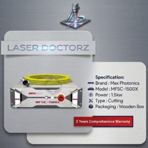 MAX Fiber Laser Source 1.5kW